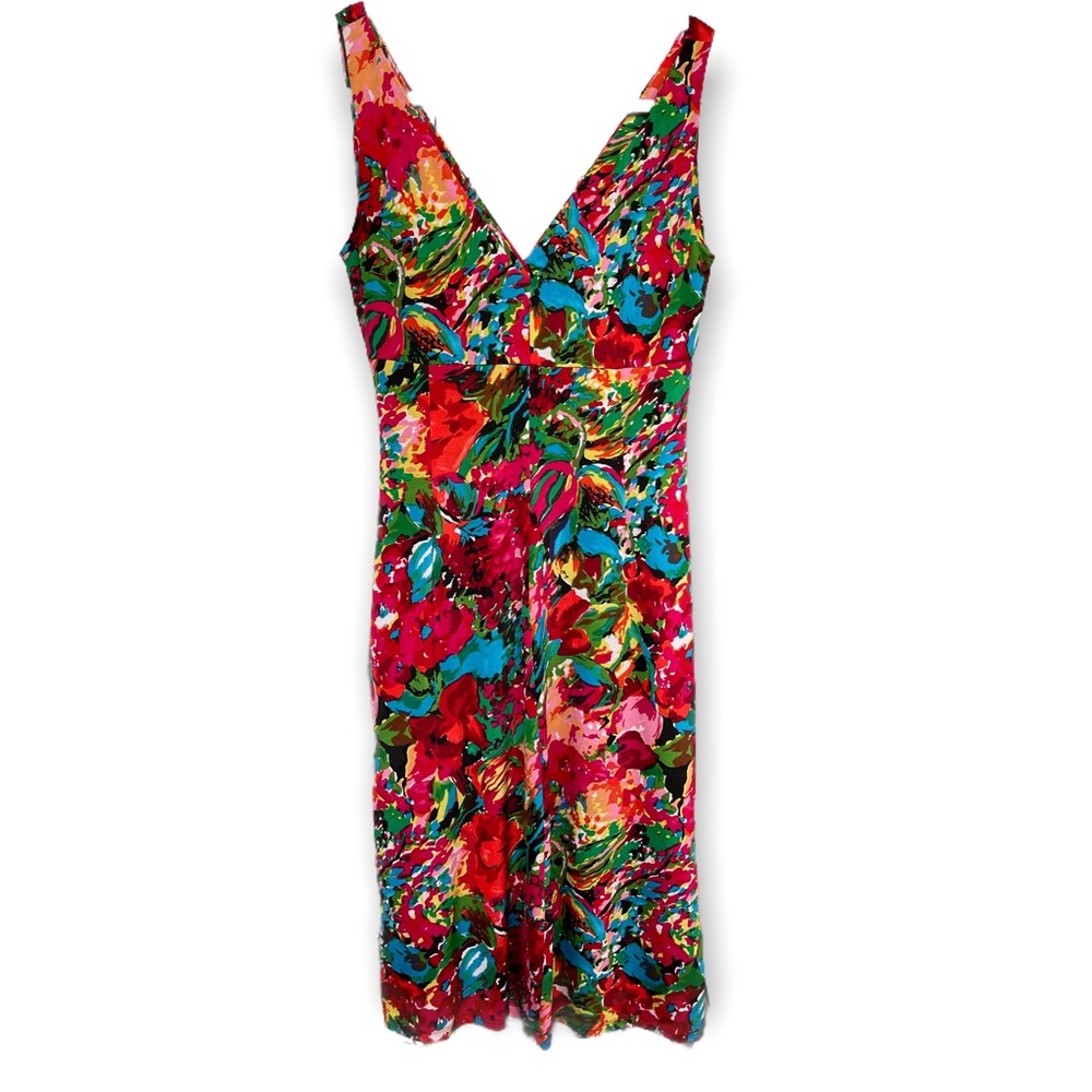 Lauren Ralph Lauren size 4 color red green pink paint - Picture 7 of 12